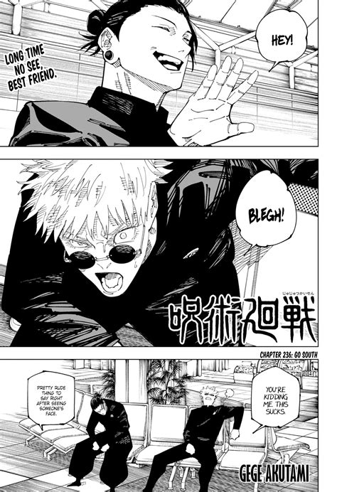 jjk chapter 236 leaks|Twitter breaks as Jujutsu Kaisen chapter 236 confirms the